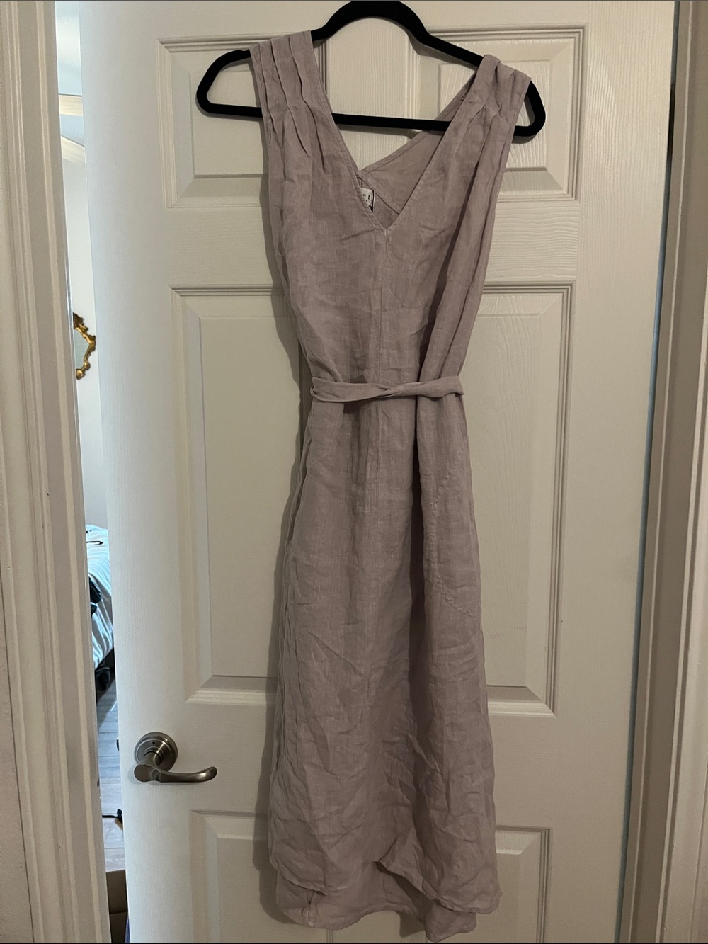 NWT Velvet by Graham and Spencer lander linen midi dress